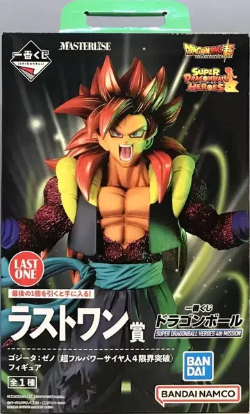 BANDAI SPIRITS 제일복권 드래곤볼 SUPER DRAGONBALL HEROES 4th MISSION 라스트 원상 오지터:제노(초 풀파워 사이어인 4 한계 돌파) 피규어