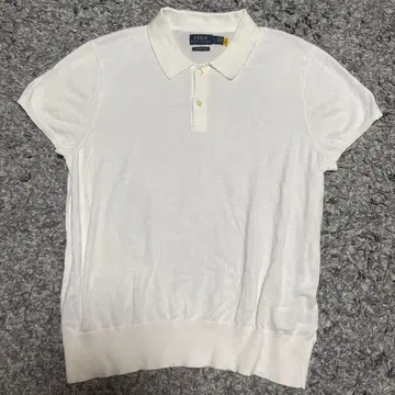 랄프 로렌 피마 코튼 반팔 피케 셔츠 L 현행 모델