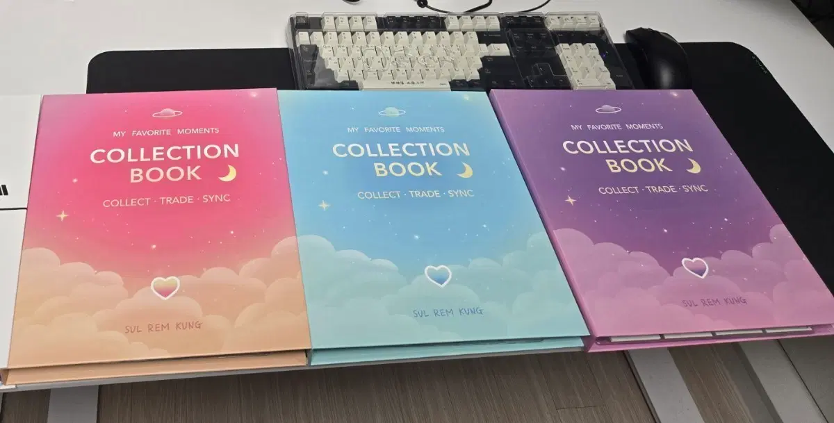 설렘쿵 띠부씰 바인더 팝니다.