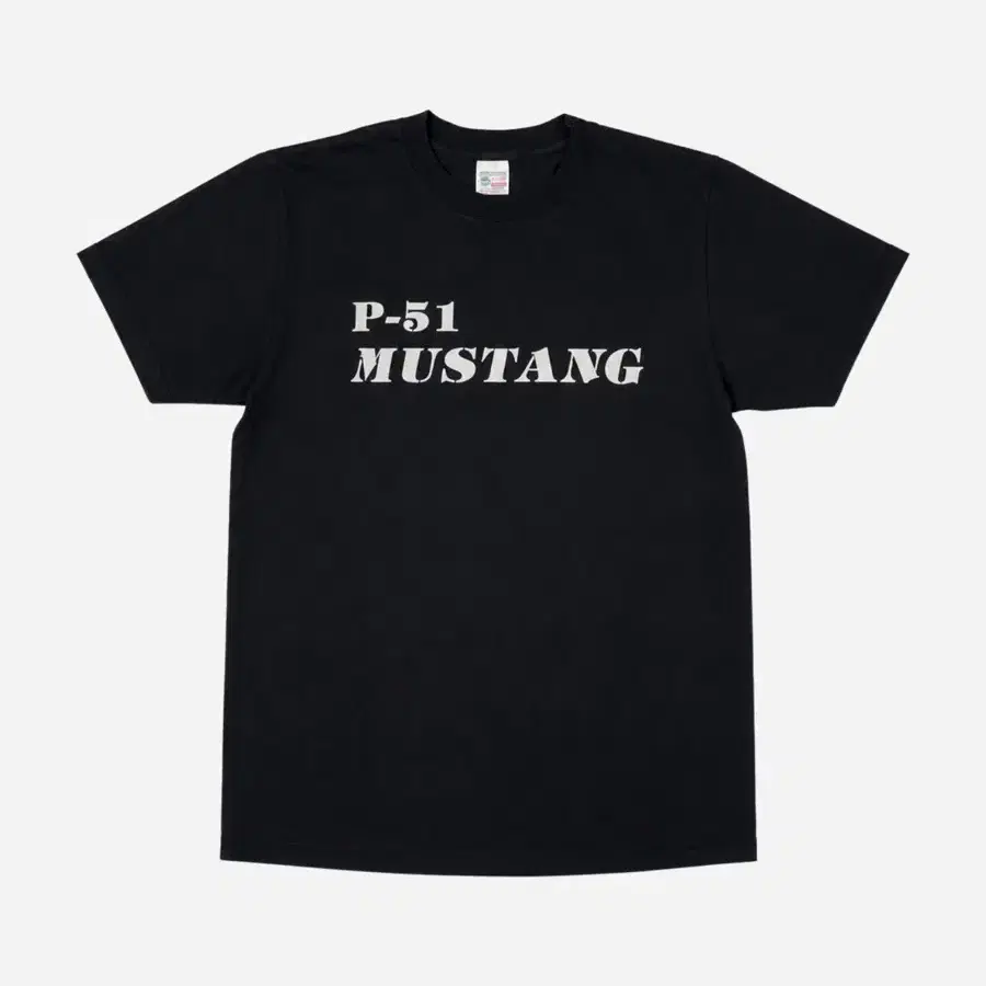 Buzz Rickson's 버즈릭스 P-51 머스탱 프린트 티셔츠