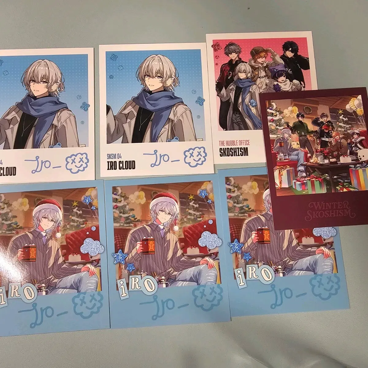 스코시즘 이로클라우드 폴라로이드 일괄
