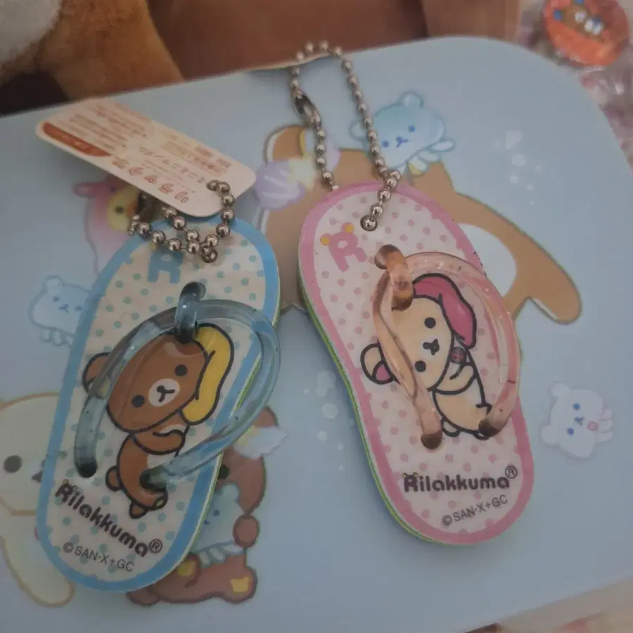 (고전정품희귀)리락쿠마 코리락쿠마 쪼리 키링