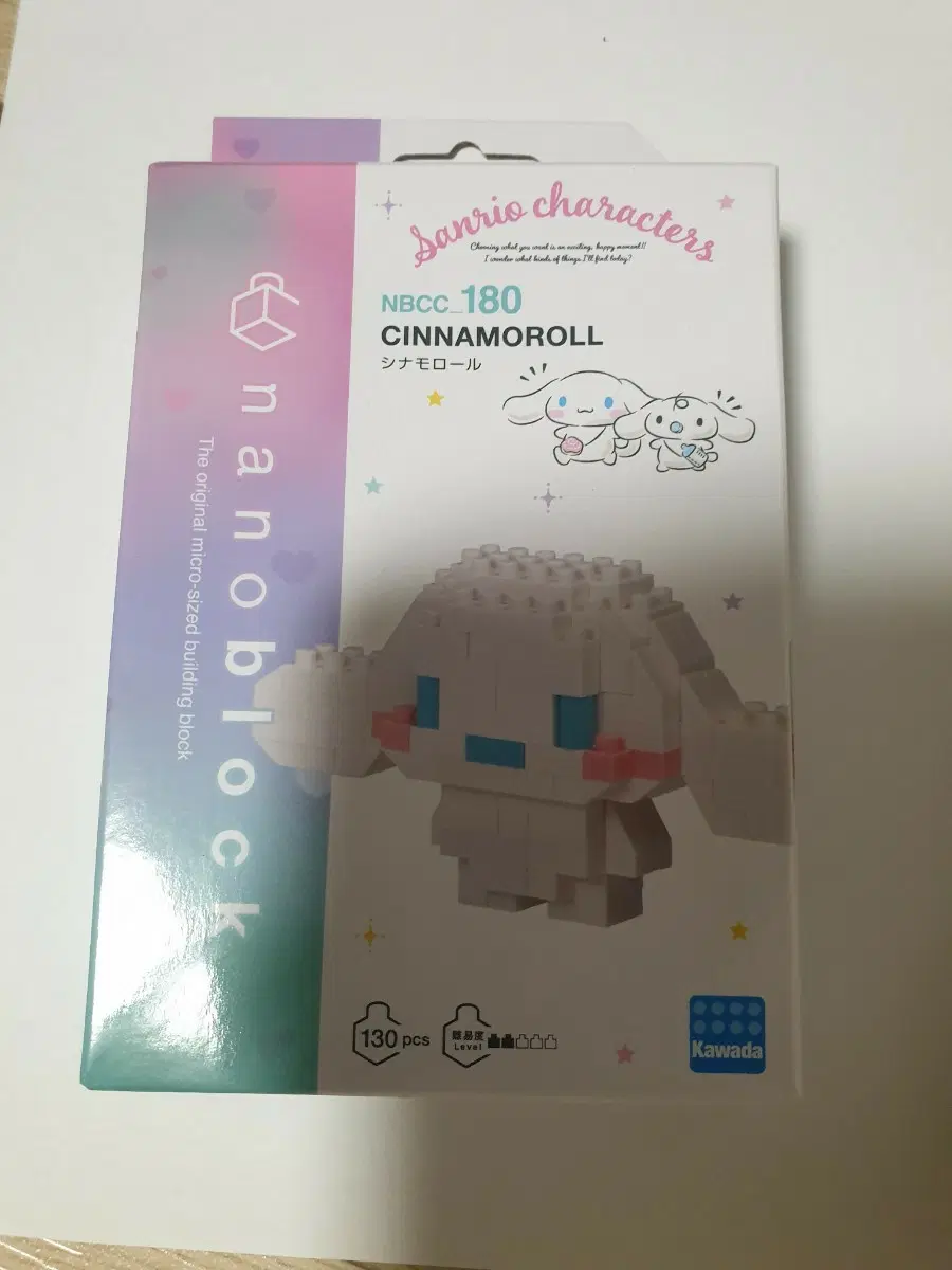 카와다 나노블록 산리오 캐릭터즈 시나모롤