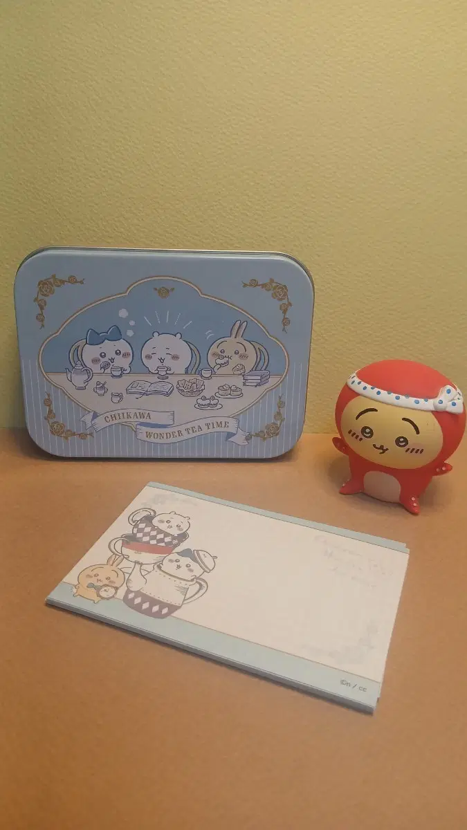 치이카와 틴케이스메모지세트(일본직수입상품)