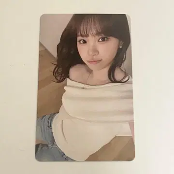 LE SSERAFIM 르세라핌 FC 신규 가입 트레이딩 카드 채원