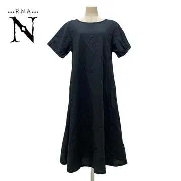 [새상품급] RNA-N / 아르엔에이엔 반팔 롱 원피스 C356