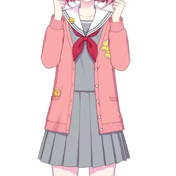 프세카 프로젝트 세카이 오오토리 에무 코스프레 가발