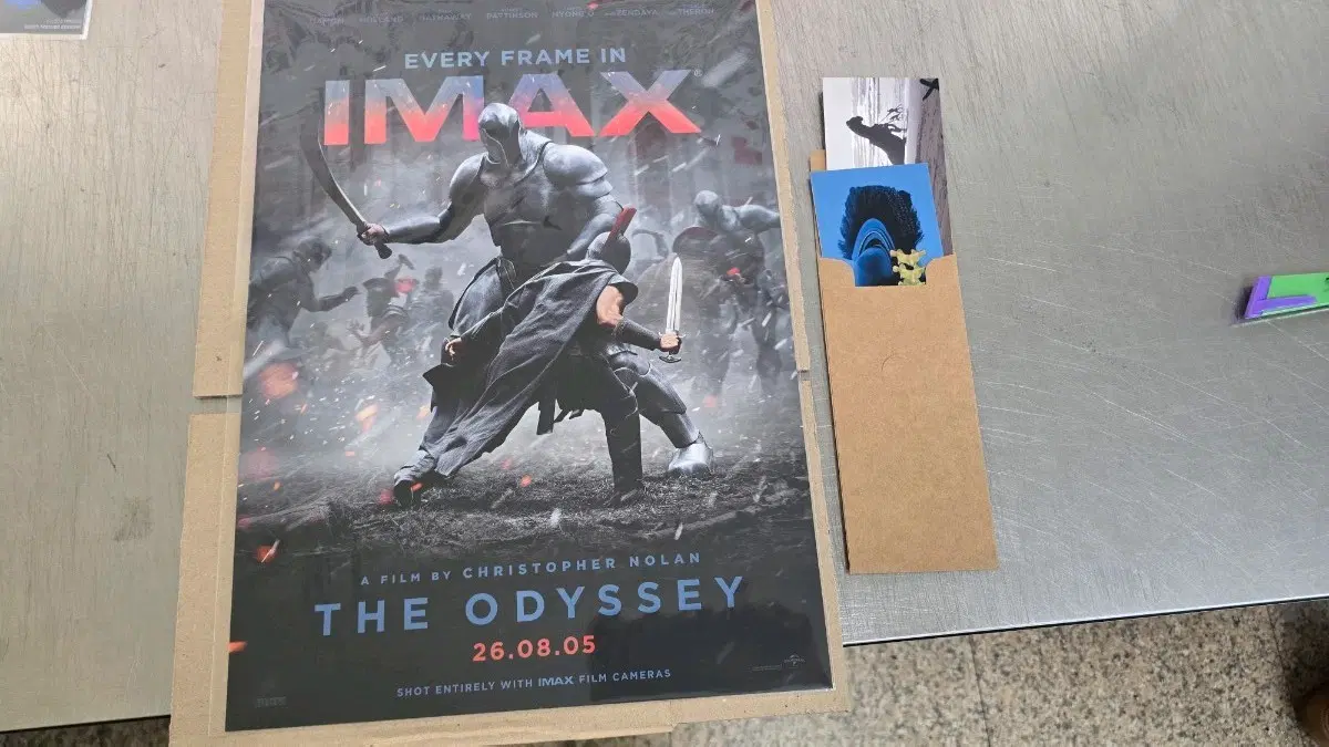 오디세이 IMAX 포스터 (A3)+TTT 8세트 일괄 팝니다