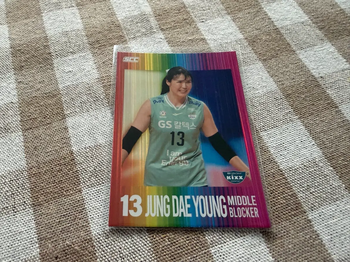 SCC KOVO 오피셜 페인팅페러렐 GS칼텍스 정대영