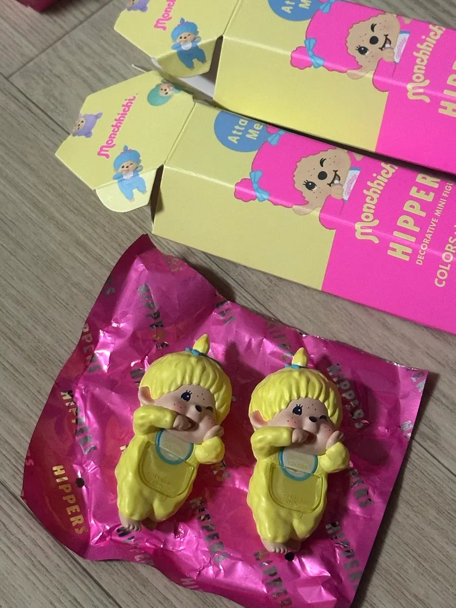 새상품)몬치치 히퍼 컬러즈 옐로우 노랑