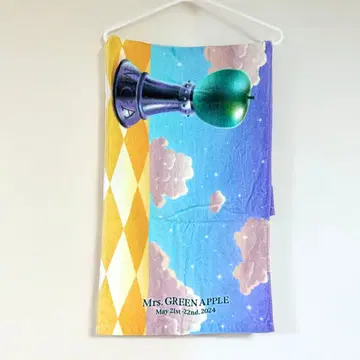 Mrs. GREEN APPLE 합동 라이브 공연 밴드 타월