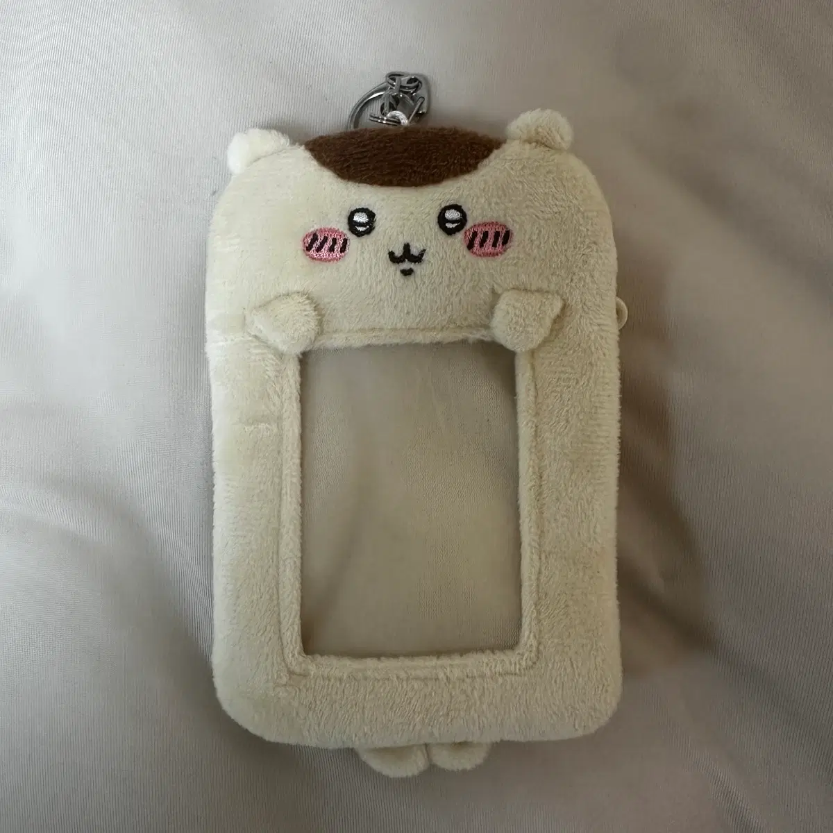 쿠리만쥬 먼작귀 포카홀더 키링 슬리브