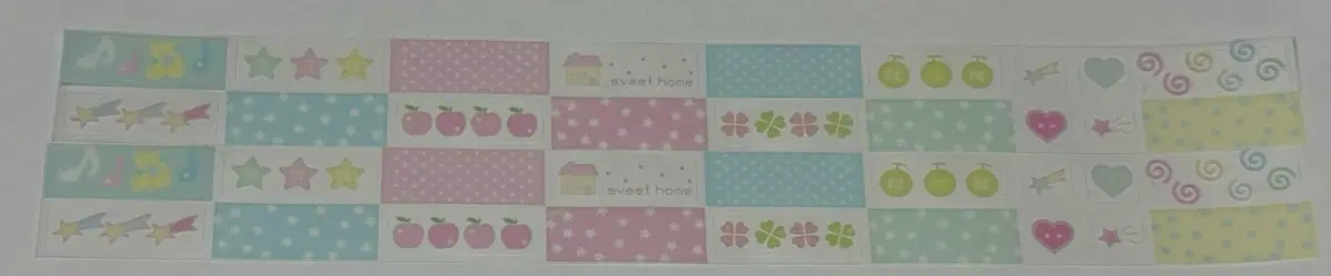 [마테띵] 러브크레센트 파스텔사각 키스컷