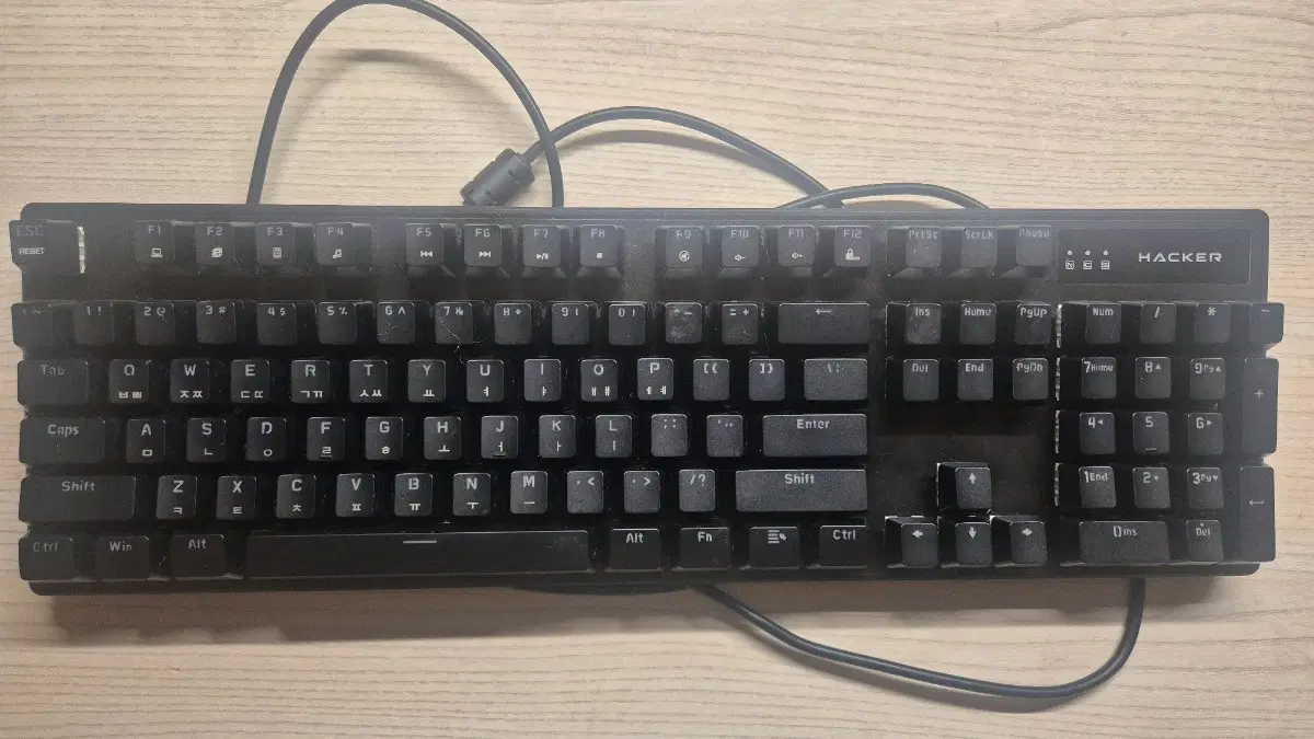 HACKER 기계식 키보드 유선