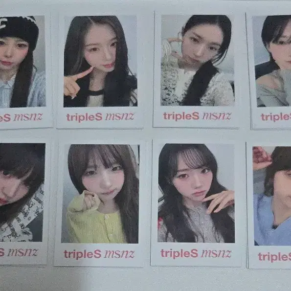 트리플에스 tripleS 미소녀즈 팬싸 미공포 판매
