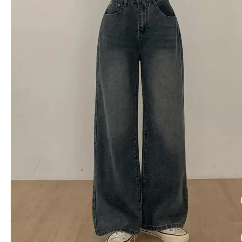 에이블리 와이드 청바지 데님 여성바지 여성청바지