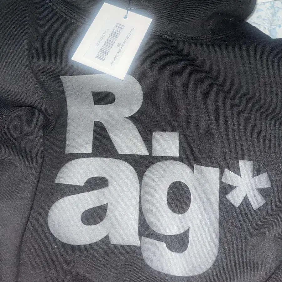 더콜디스트모먼트 후드티 검정 후디 무신사 w) TCM rag hoodie (black)