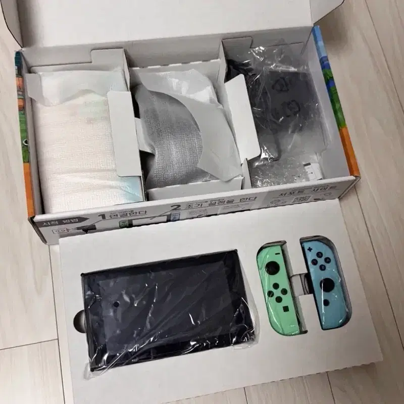 닌텐도 스위치 동물의 숲 에디션 풀박!!