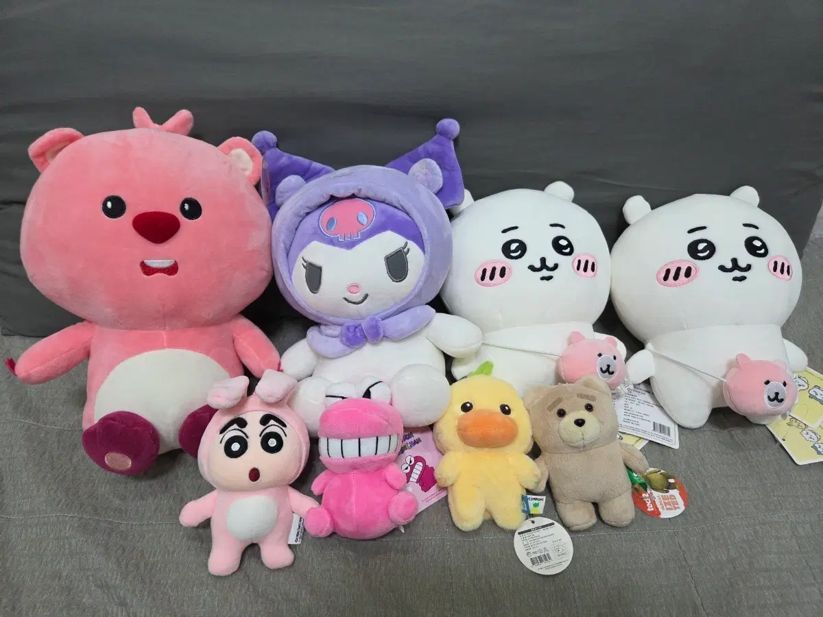 잔망 루피 , 산리오 쿠로미 , 치이카와 , 짱구 , 와니야마 , 오구리 , 테드2 캐릭터 봉제 인형 판매