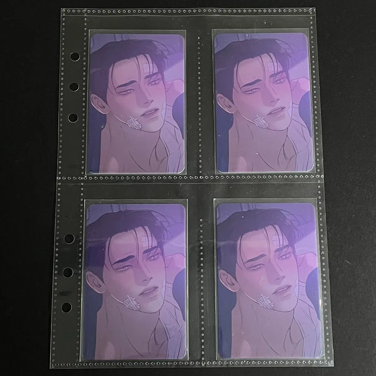 조개소년 두식 컬렉션 포토카드 포카 4장 일괄