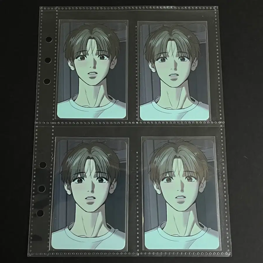 징크스 김단 컬렉션 포토카드 포카 4장 일괄