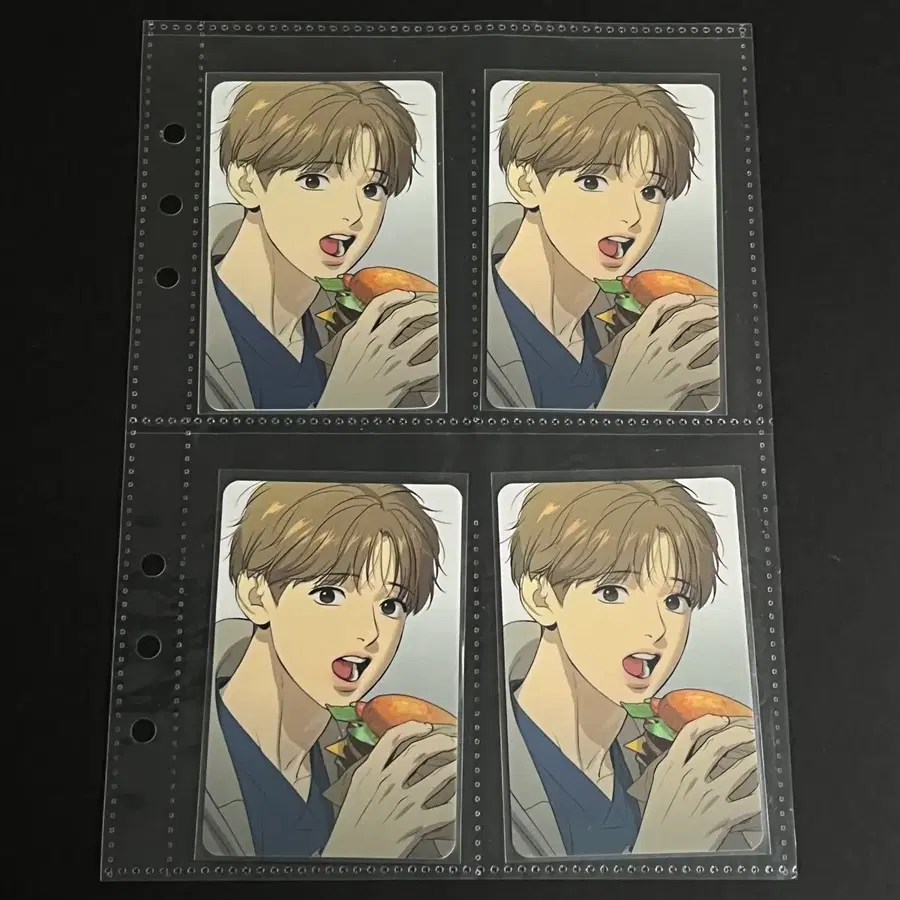 징크스 김단 컬렉션 포토카드 포카 4장 일괄