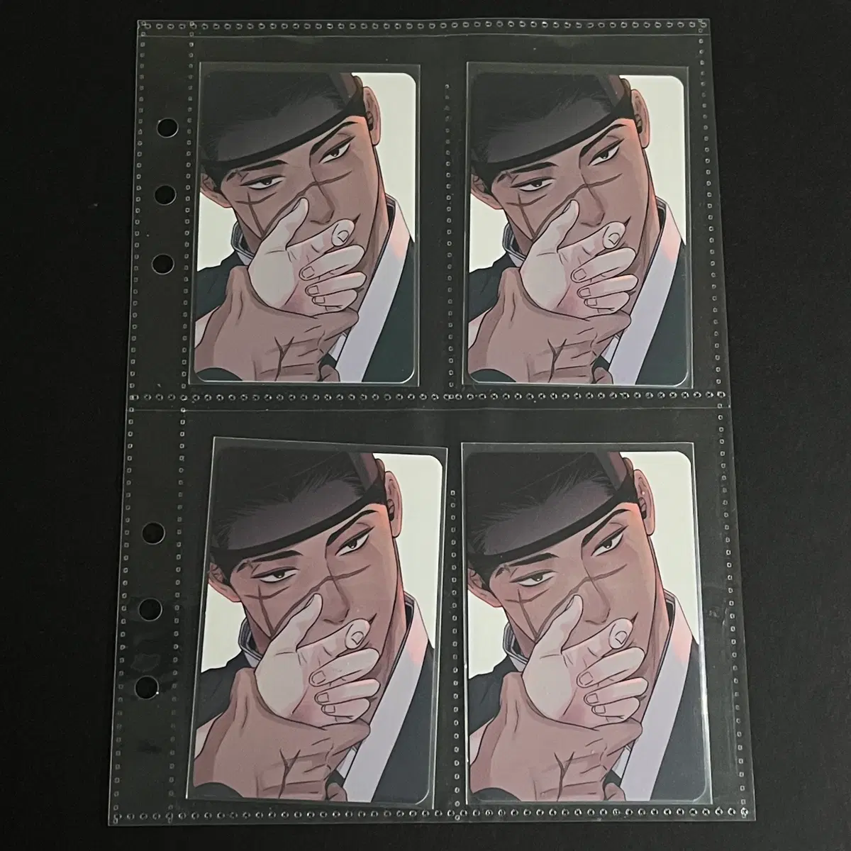 칼과 꽃 희량 컬렉션 포토카드 포카 4장 일괄