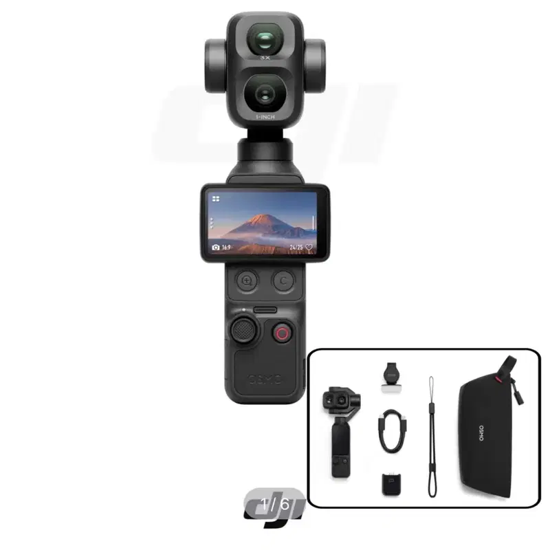 오즈모 포켓4p 미개봉 + 케이스, sd카드,usb,보호필름