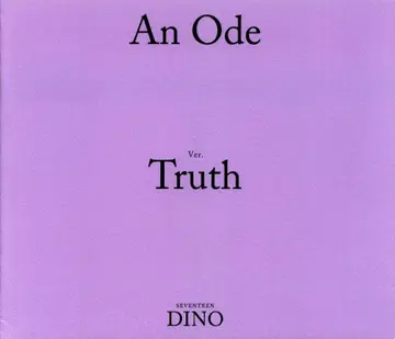 SEVENTEEN An Ode DINO 소책자 Truth