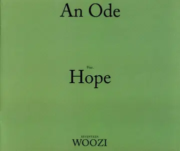 SEVENTEEN An Ode WOOZI 소책자 Hope