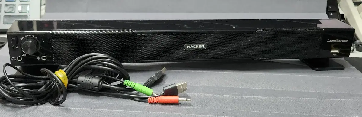 컴퓨터/PC용 앱코 해커 S1000 사운드바 스피커 블랙 팝니다