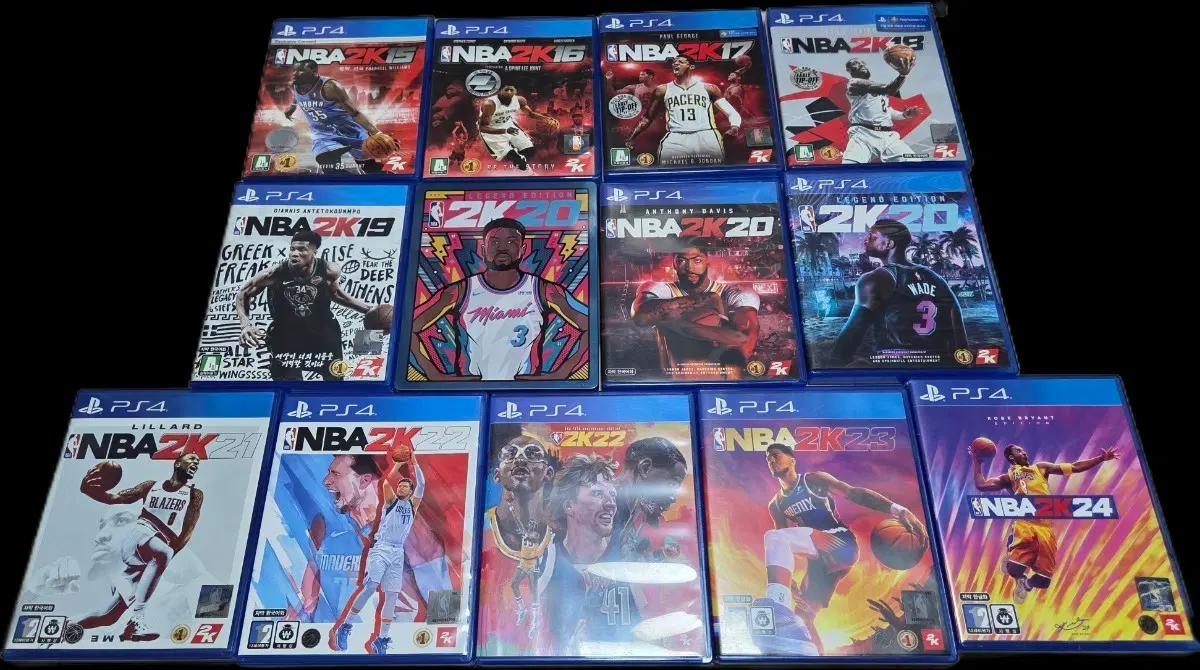 플스4 ps4 NBA  시리즈일괄 (15-24)