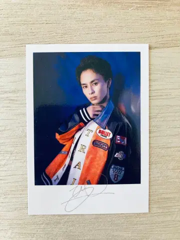 초특급 타쿠야 우주 드라이브 폴라로이드 미니 사진 트레이딩 카드 사인 포함