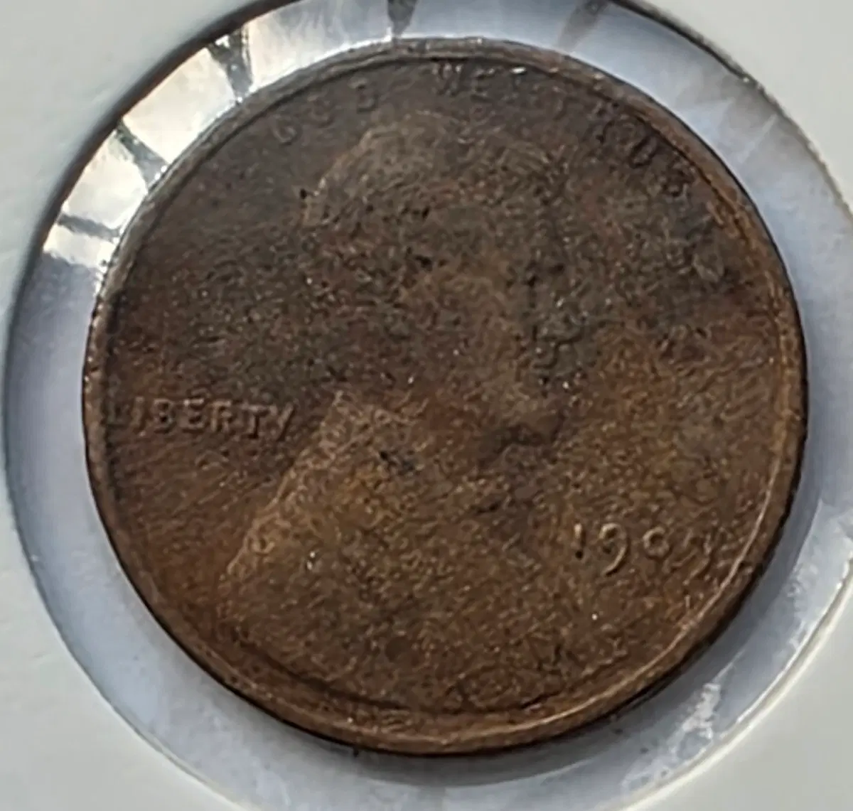 링컨 1센트 최초 1909년도 페니