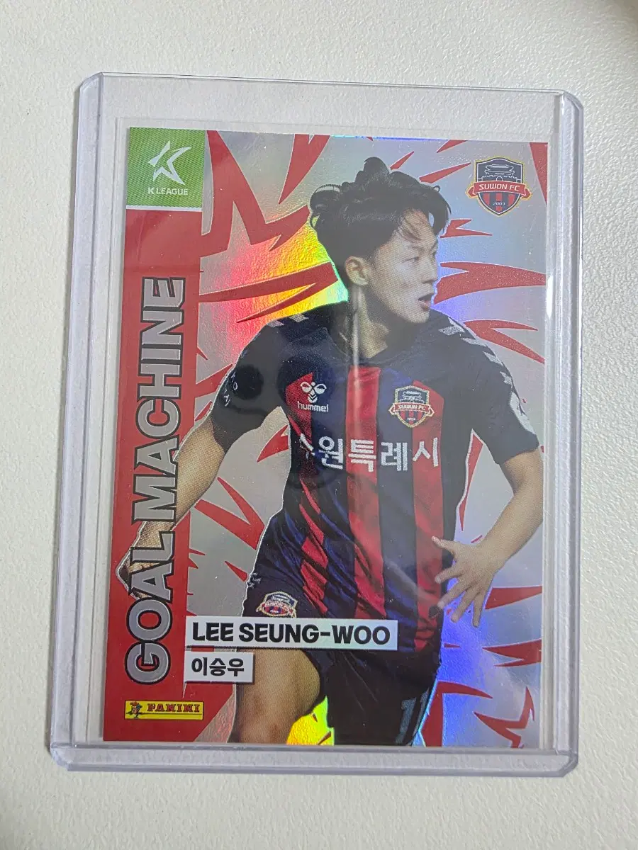 2024 k리그 파니니 이승우 골머신 레드 카드 수원fc