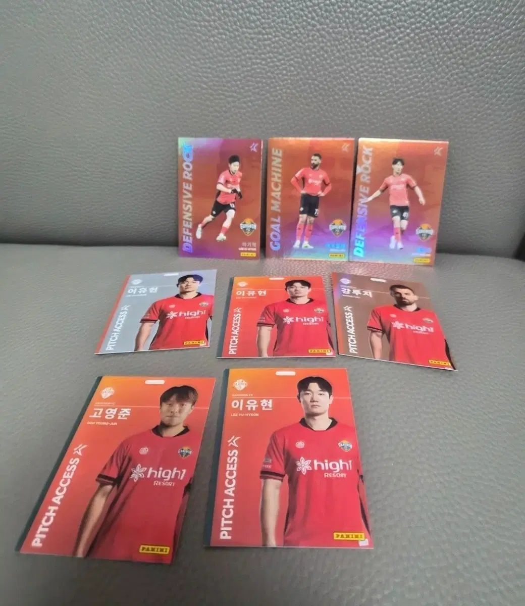일괄 2026 파니니 k리그 강원FC 선수 축구카드 이기혁 아부달라 이유현 고영준 강투지 신민하