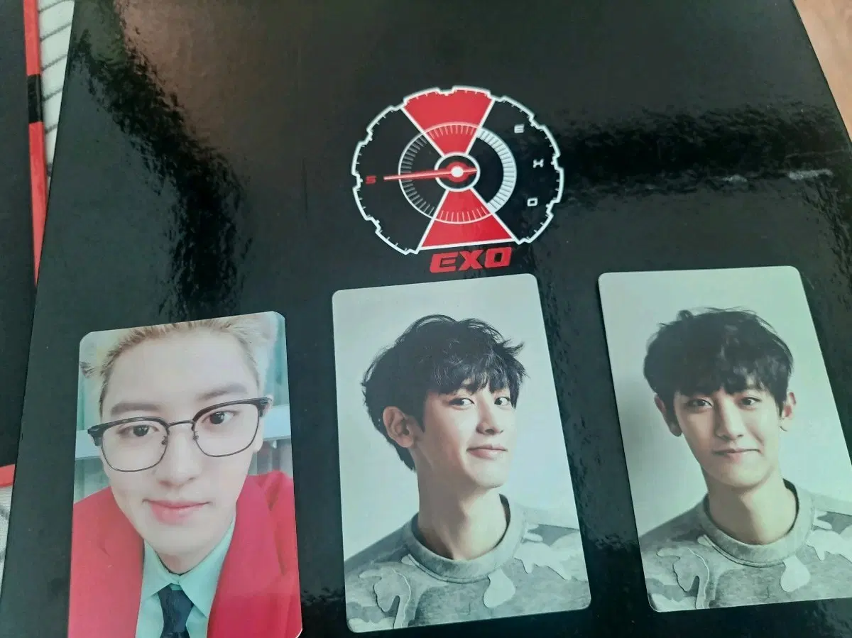 EXO Chanyeol 3 types of photocards