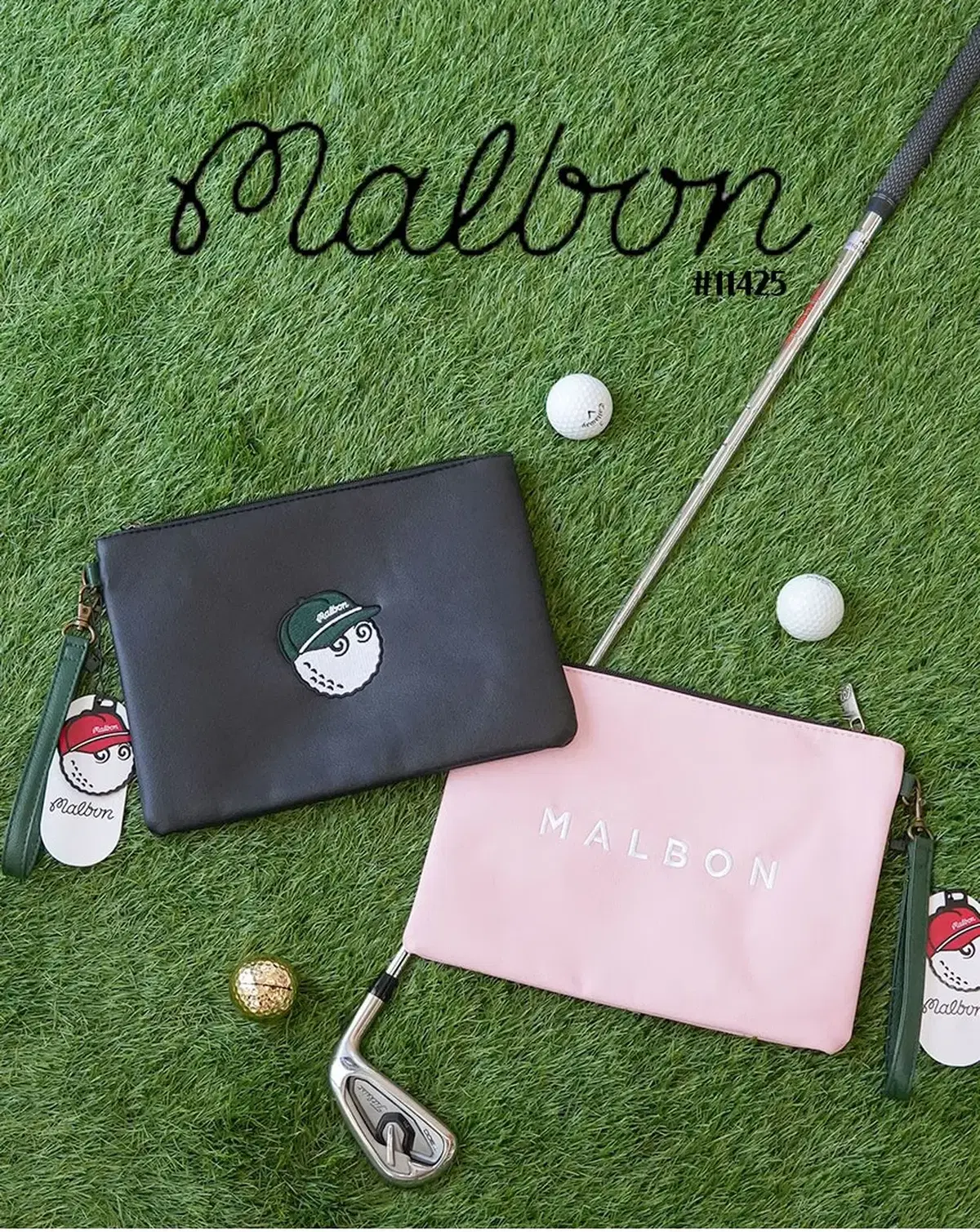 [MALBON] 말본 버킷 클래식 미니 클러치(파우치)