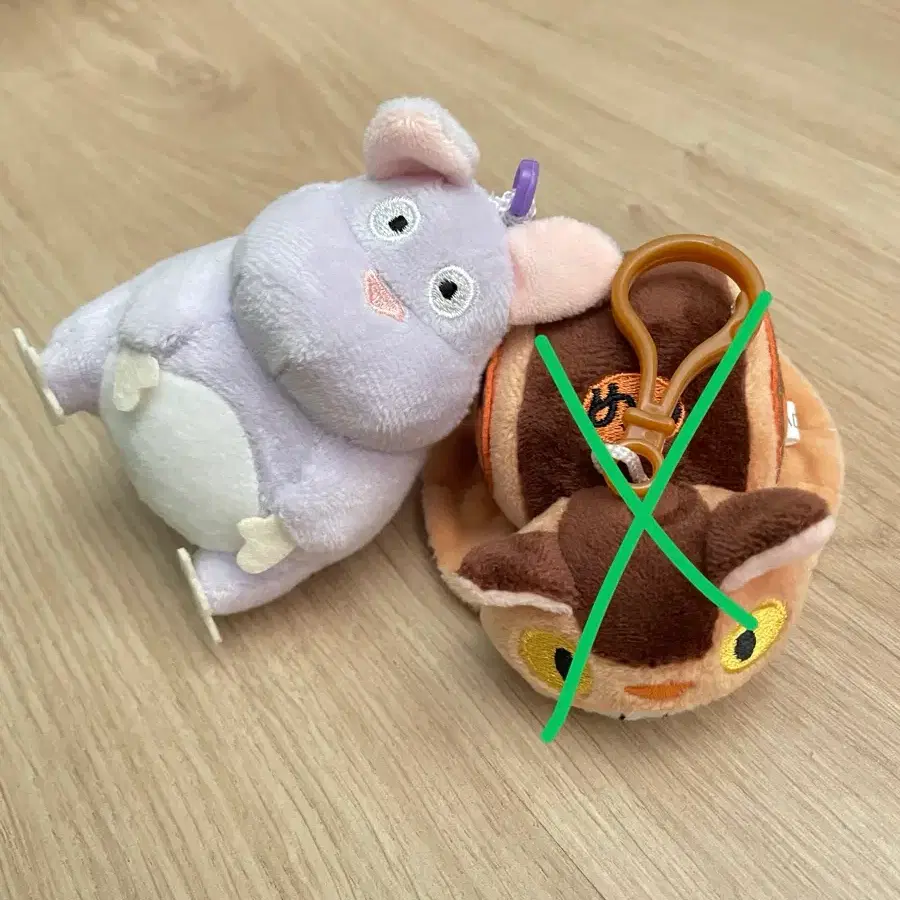 보우네즈미 인형 키링
