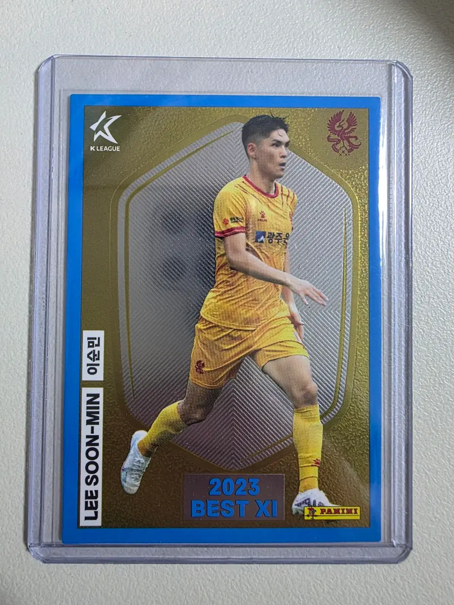 2024 k리그 파니니 이순민 베스트일레븐 블루카드 광주fc