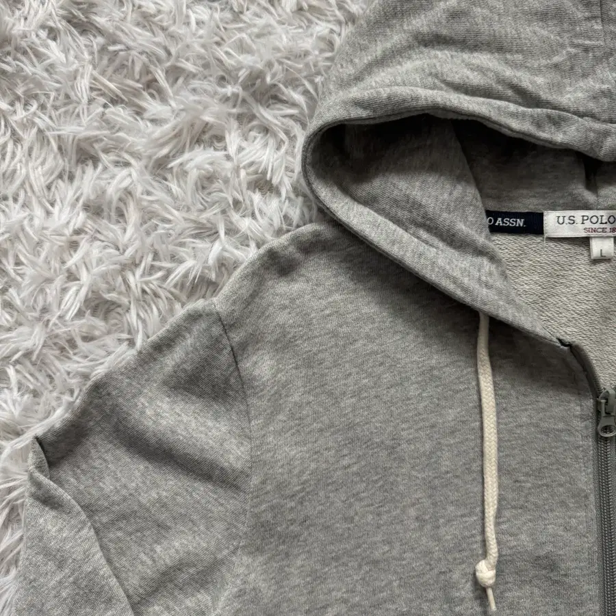 US POLO ASSN 일본빈티지 후드집업 남여공용 폴로 후드집업 L 90