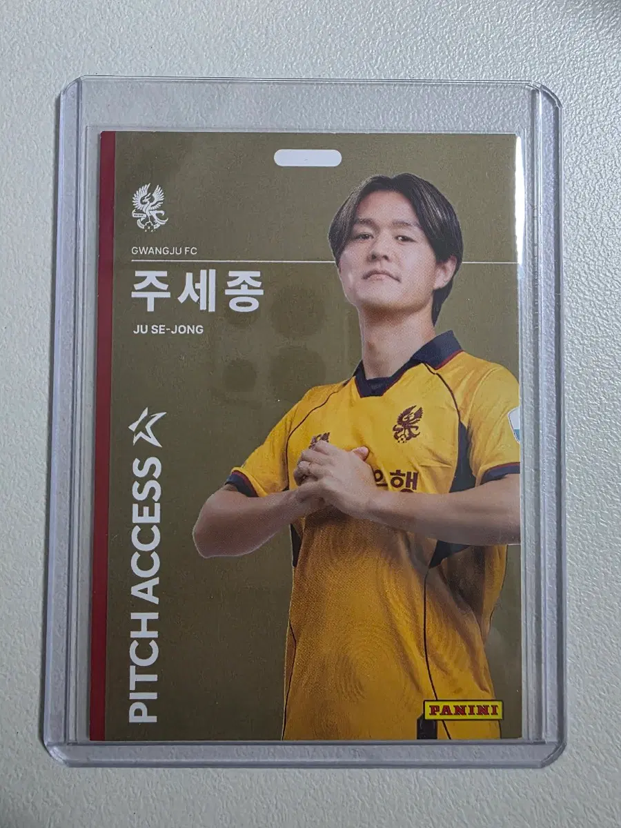 레어)2026 k리그 파니니 주세종 Pitch Access 골드 광주fc