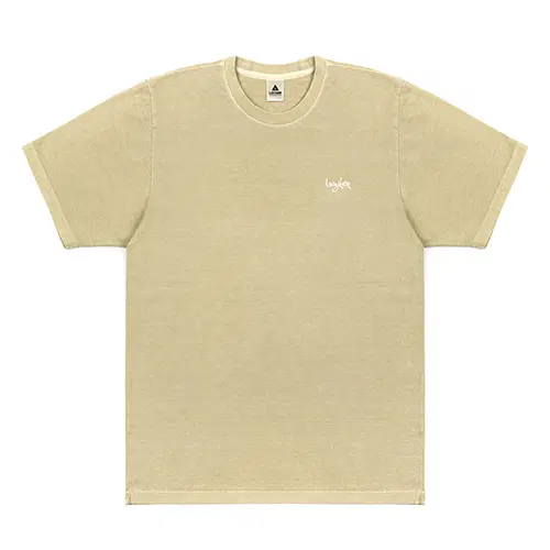 [새상품] 레이든 티셔츠 L사이즈 PIGMENT BASIC TALL TEE-TAN