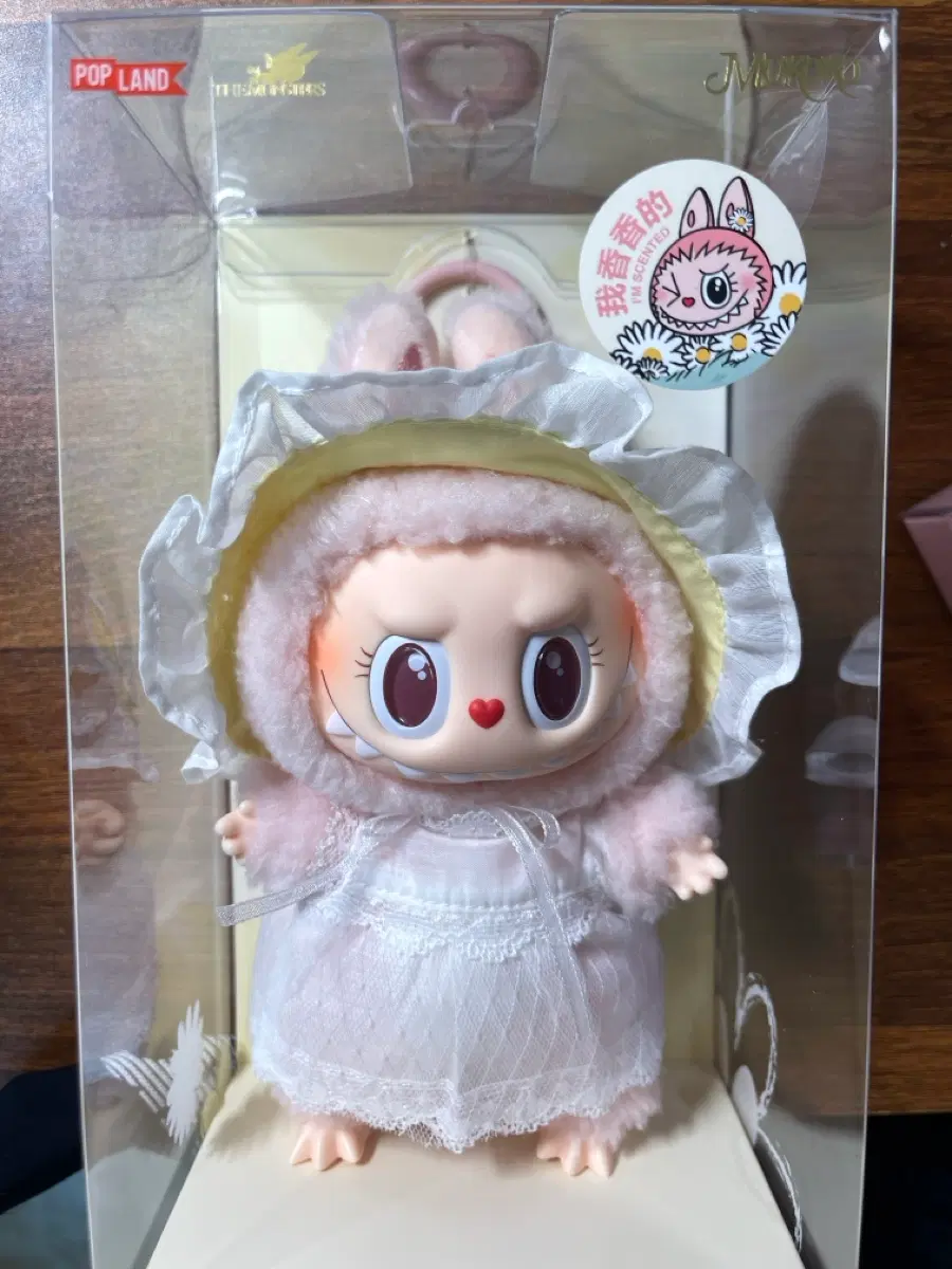정품) 팝마트 라부부 모코코 mokoko 폴 인투 스프링 키링