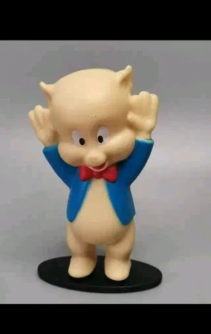 돼지 피규어 루니튠즈