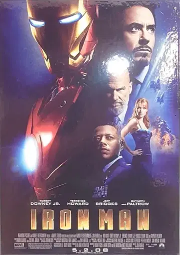 서양화 Blu-ray 아이언맨 MCU ART COLLECTION