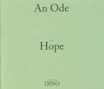 SEVENTEEN An Ode DINO 소책자 Hope
