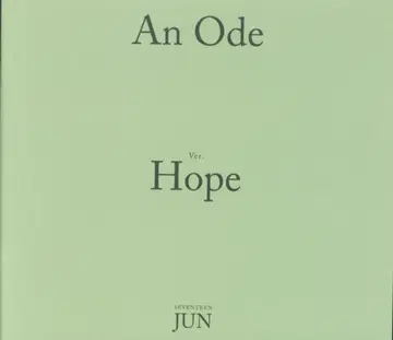 세븐틴 An Ode 준 소책자 Hope