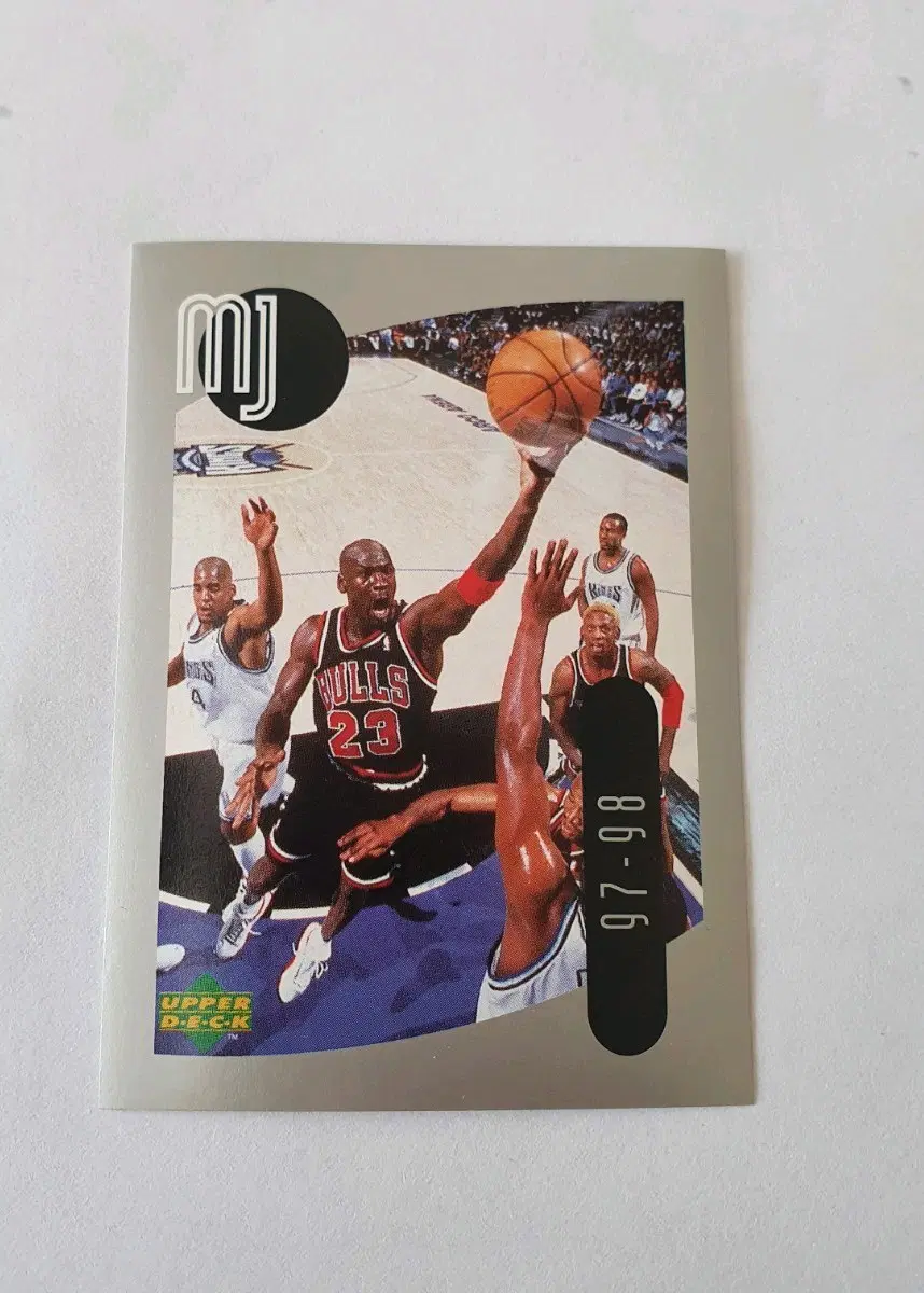 NBA 공식 어퍼덱 마이클 조던 스티커 컬렉션 #54 Michael Jordan upper deck