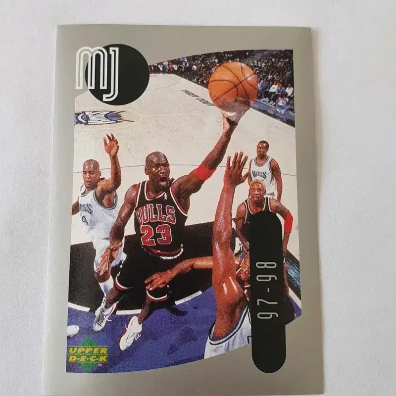 NBA 공식 어퍼덱 마이클 조던 스티커 컬렉션 #54 Michael Jordan upper deck